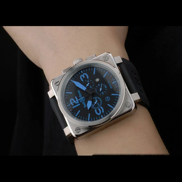 BR01 94 Black Blue Dial new57498