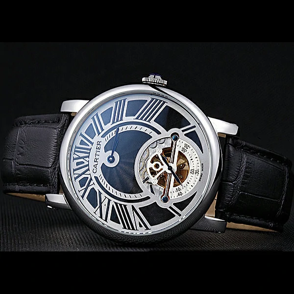 Cartier Rotonde Flying Tourbillon Black Dial new59855