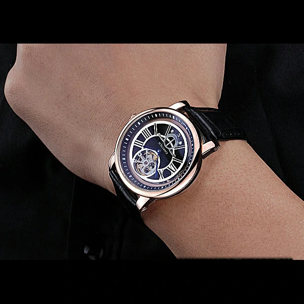 Cartier Rotonde Flying Tourbillon Black Dial new59858