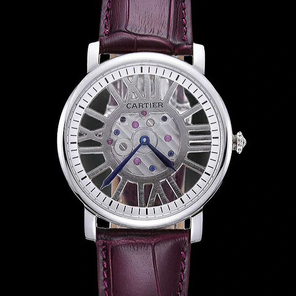 Cartier Rotonde Skeleton Flying Tourbillon Purple new59885