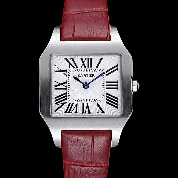 Cartier Santos 100 Polished Stainless Steel Bezel new59833