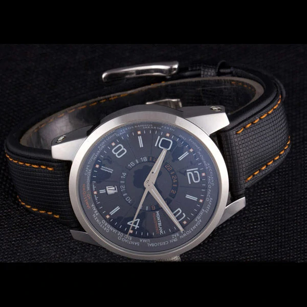 Montblanc Timewalker Hemispheres Leather Strap new59716