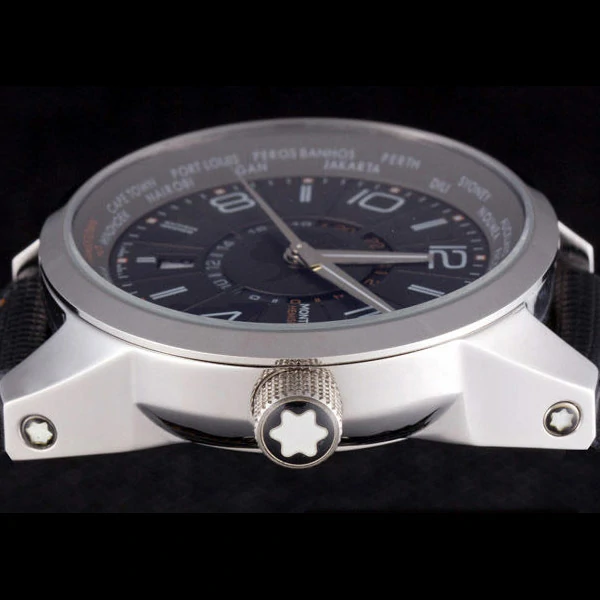 Montblanc Timewalker Hemispheres Leather Strap new59716