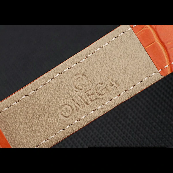 Omega Seamaster Planet Ocean Co axial Orange Case Black Dial new58107