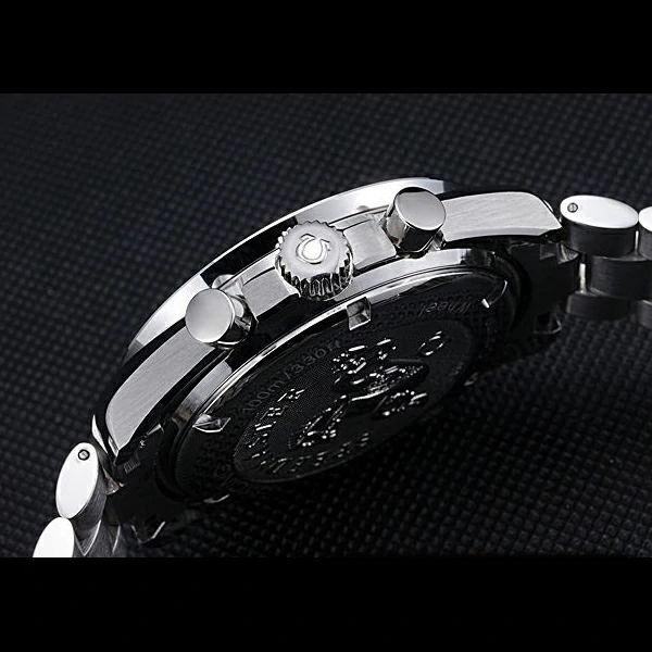 Omega Speedmaster White Grey Stainless Steel Strap new59952