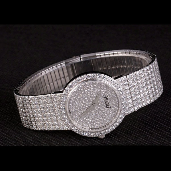 Piaget Limelight Diamonds Encrusted Stainless Steel Watch new59310
