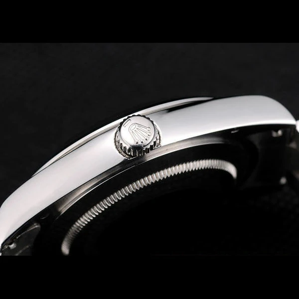 Rolex DateJust Polished Stainless Steel Bezel Grey Dial new58946