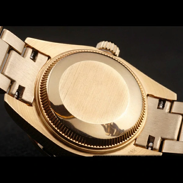 Rolex Datejust Yellow Gold Plated Stainless Steel Diamond Plated new58014