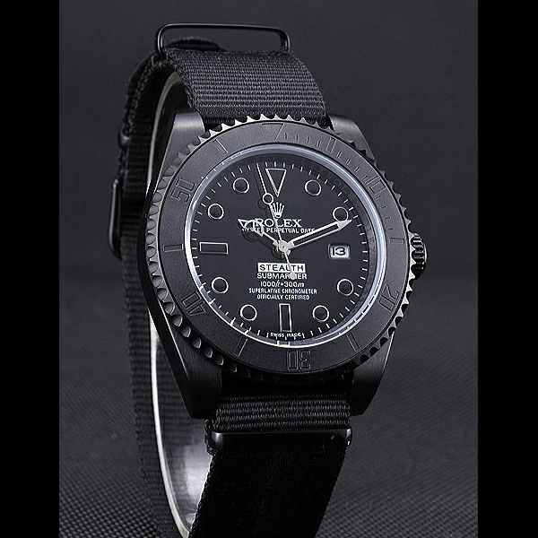 Rolex Stealth Submariner Black new59907
