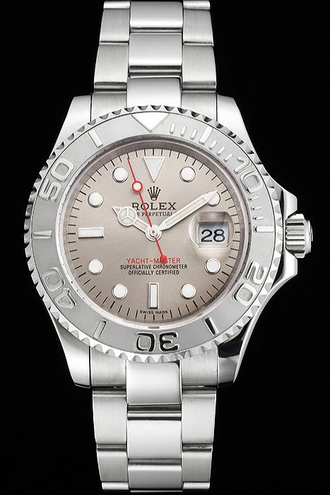 Rolex Yacht Master Gray Dial Stainless Steel Case And Bracelet new123001
